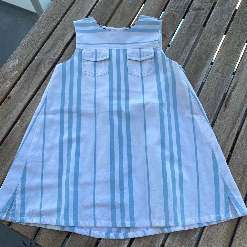 Dress Burberry sleeveless 12 / 18 months blue
